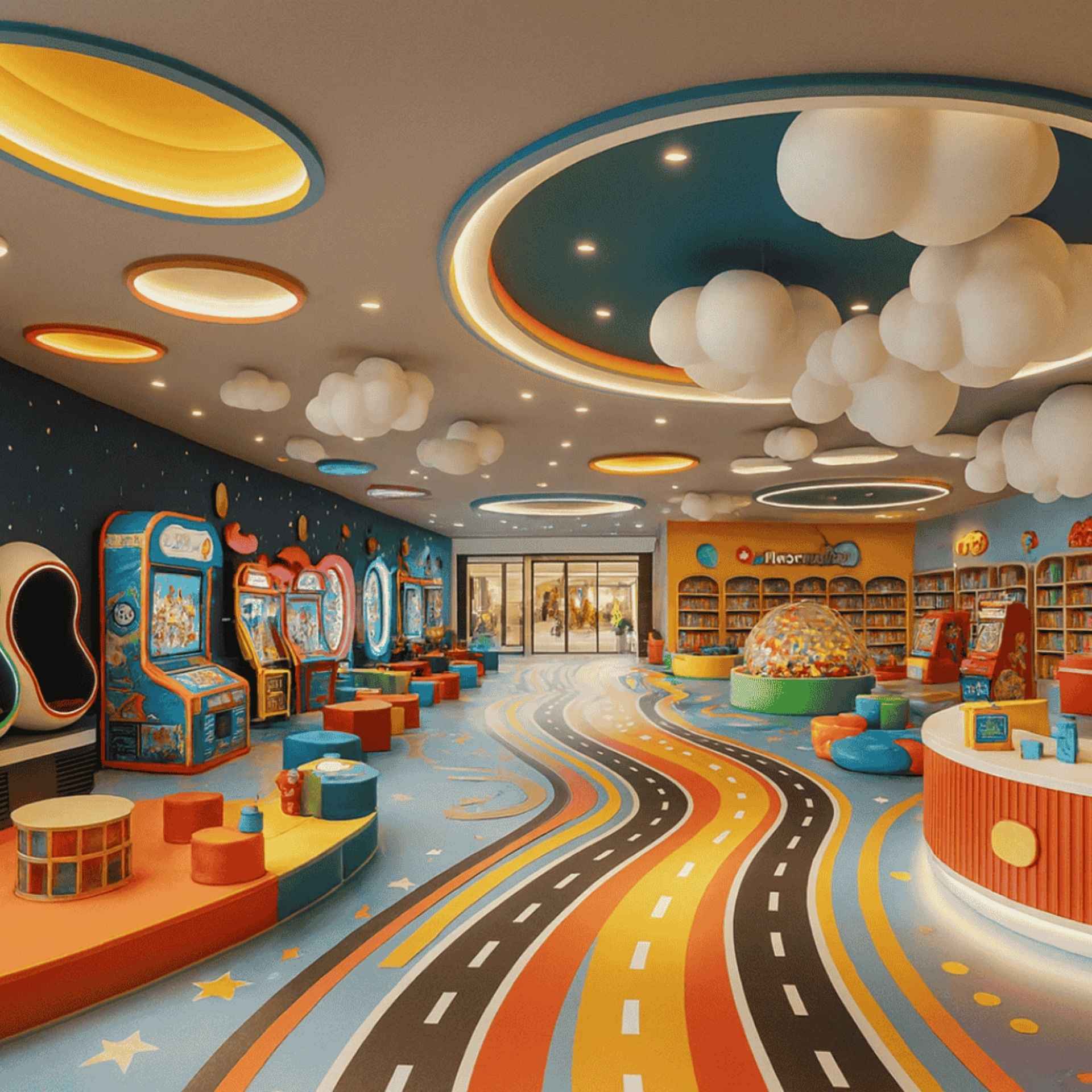 View of Kids-Zone space